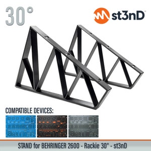 STAND voor BEHRINGER 2600 - 30 graden - rack - 3D-geprint - 100% koperstevredenheid