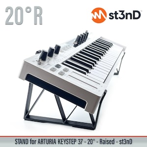 SOPORTE para ARTURIA KEYSTEP 37 - 20 grados - Elevado