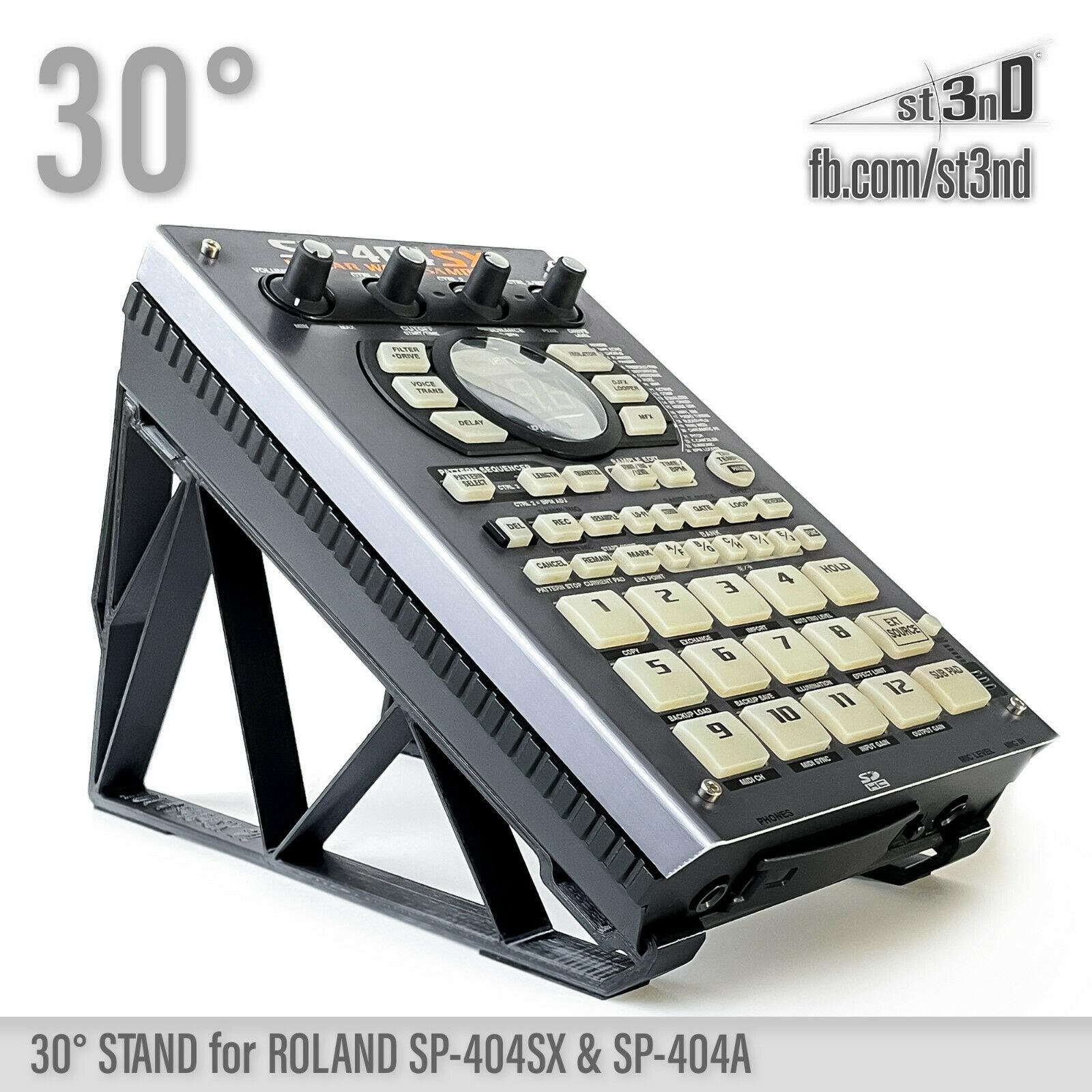 STAND for ROLAND SP-404SX and Sp-404a 30 Degrees 3d Printed 100