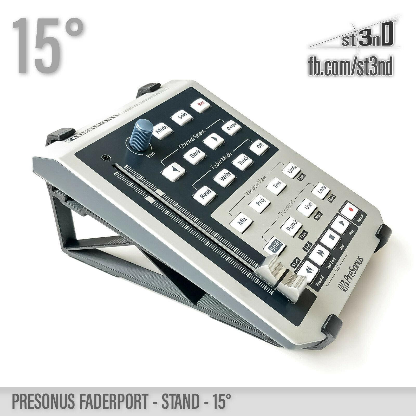 STAND for PRESONUS FADERPORT 15 Degrees 3d Printed 100% Buyers