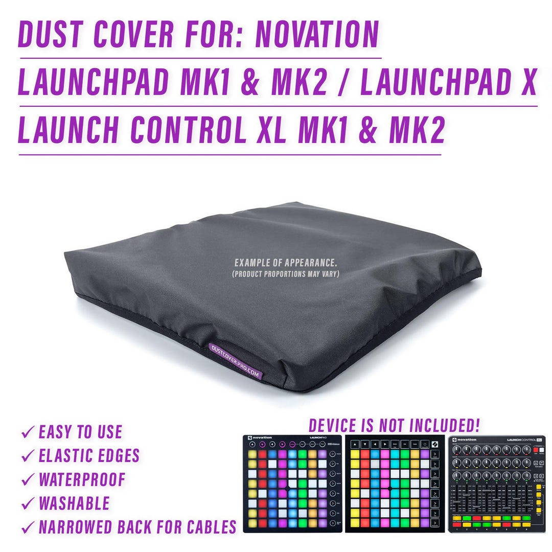 DUST COVER for NOVATION Launchpad (mk1 / Mk2 / X) and Launch Control Xl ...