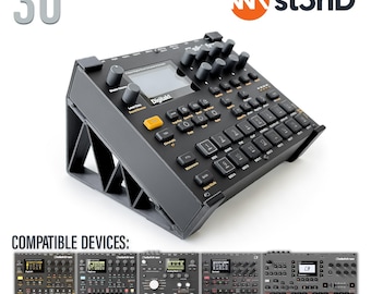 Support pour ELEKTRON Digitakt / Digitone / Syntakt / Octatrack Mk2 / Analog Heat Mk1 Mk2 - 30 degrés - st3nD
