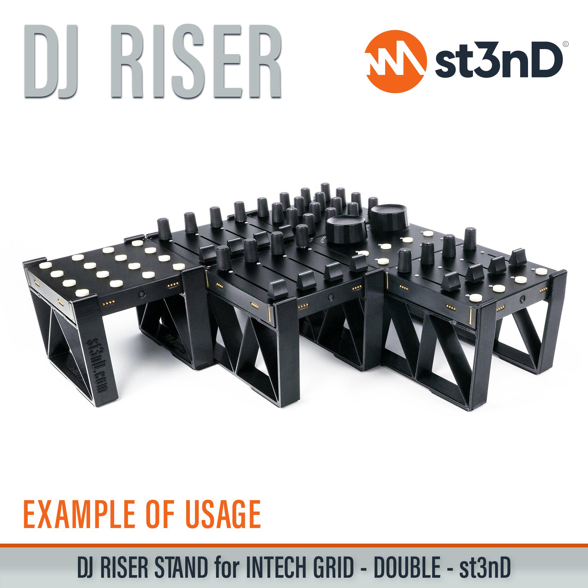 Pro Dj Riser Table DJ RISER STAND for Intech Studio Grid - Double - Etsy