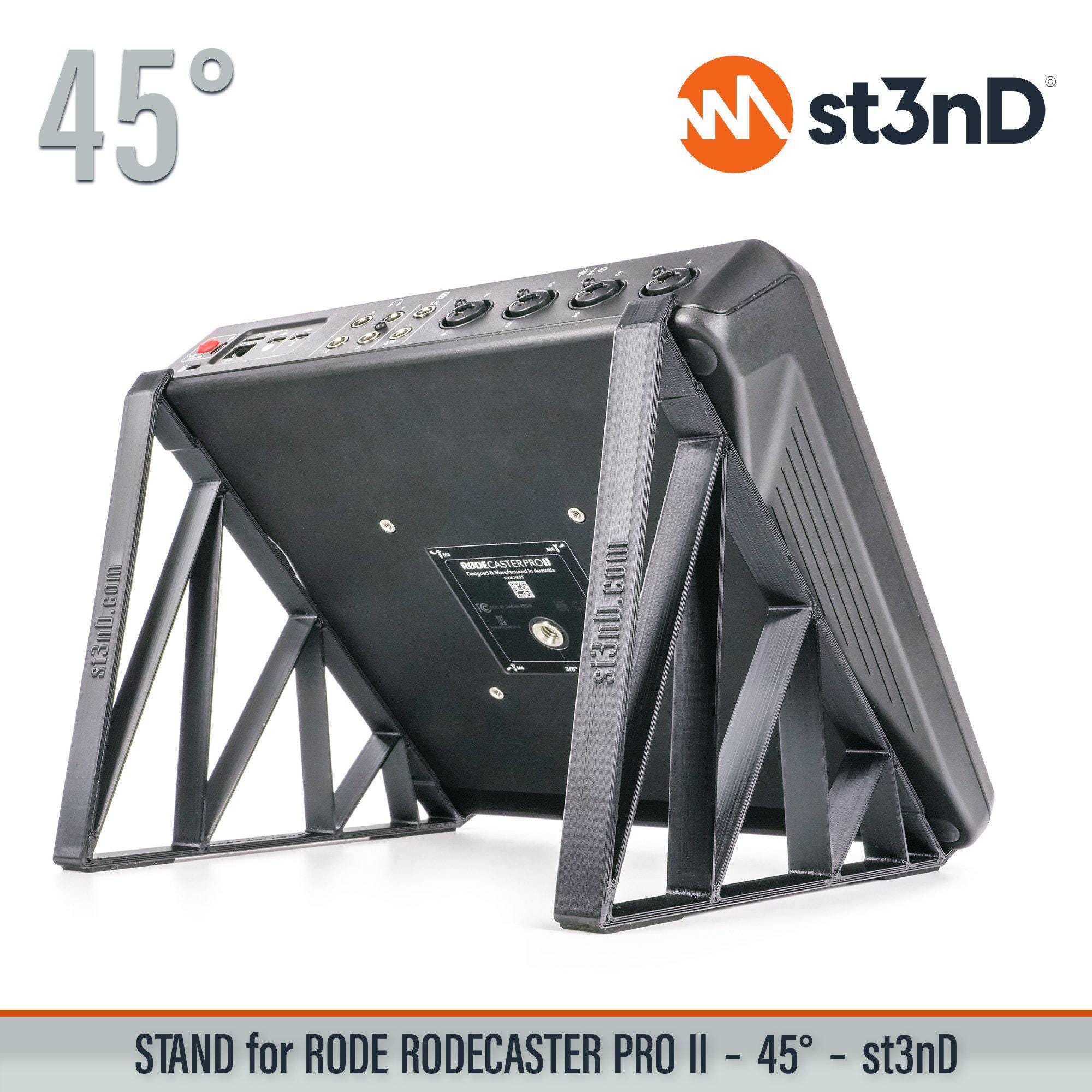 Rodecaster Pro Stand Riser STAND for RODE RODECASTER Pro 2 - 45 Degrees - Etsy