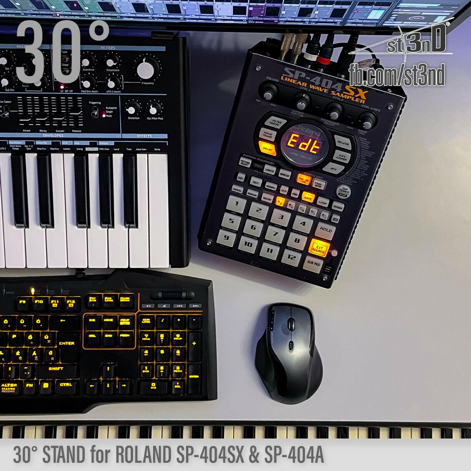 STAND for Roland SP-404SX / SP-404A - 30 Degrees - 3d Printed