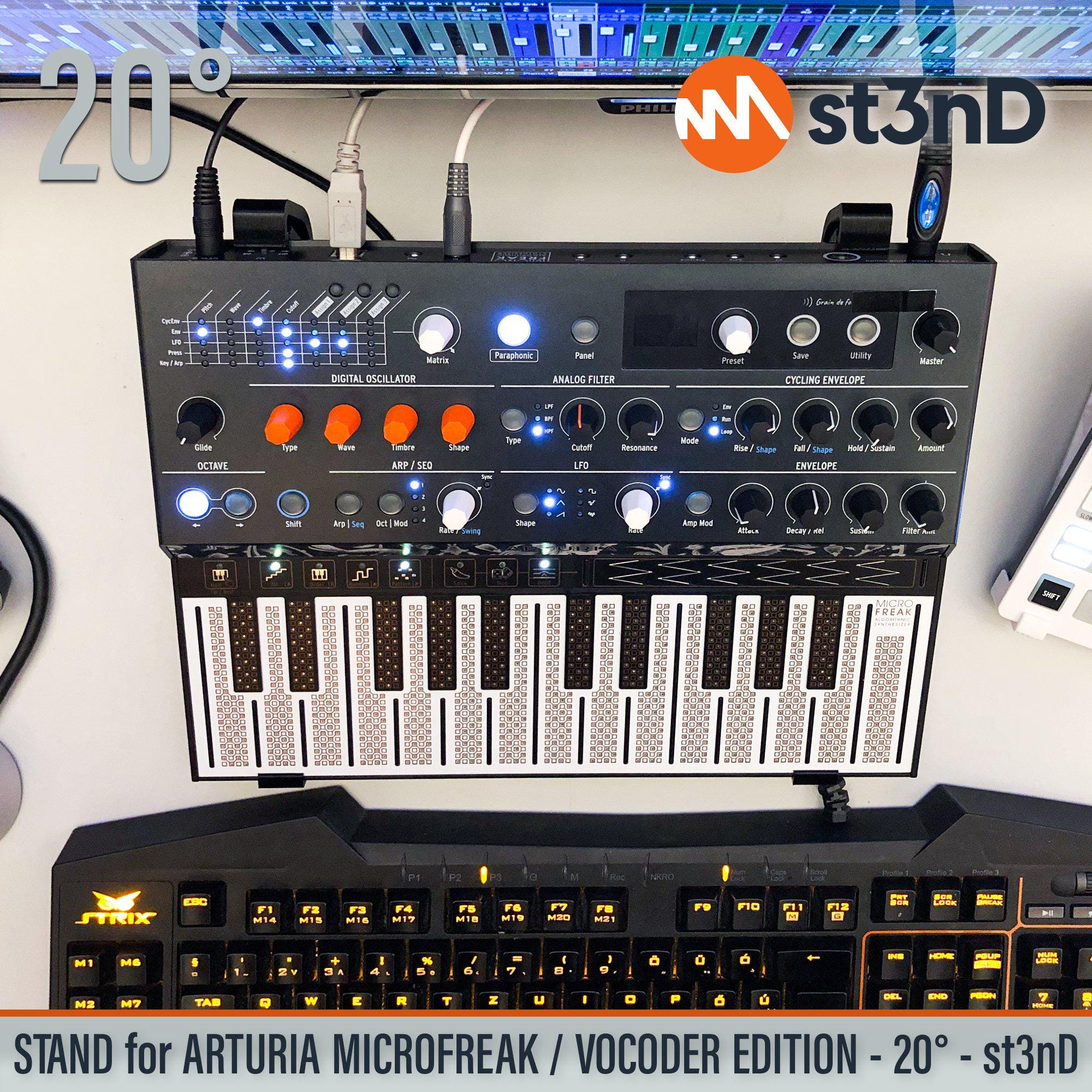Arturia Microfreak カスタムトレー Rev.3.2 Max Colors