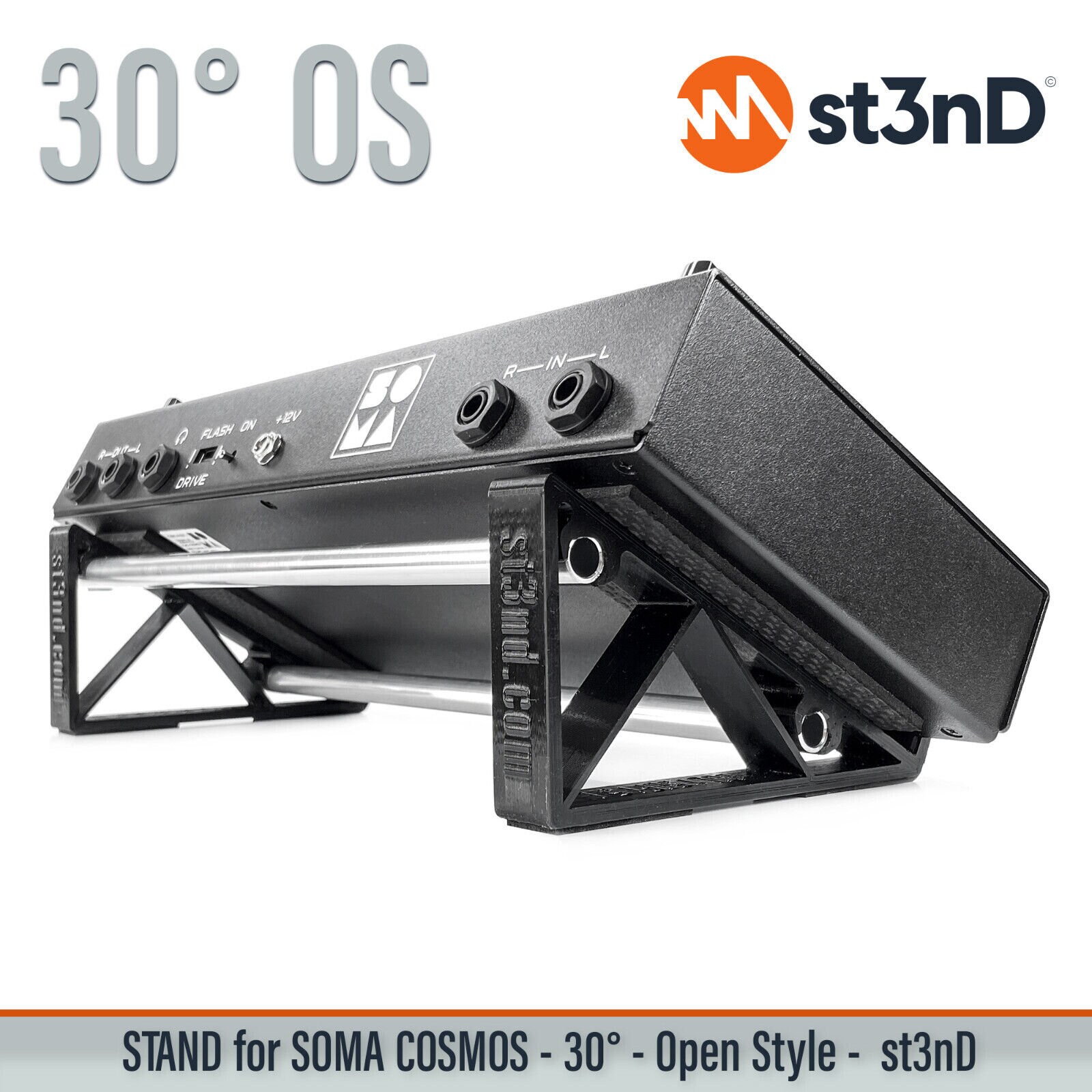STAND for SOMA COSMOS - 30 Degrees - Open Style - 3d Printed