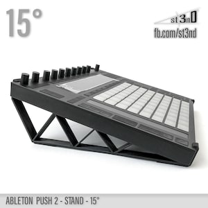 STAND for Ableton PUSH 2  - 15 Degrees - 3D Printed - 100% Buyer Satisfaction