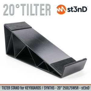 TILTER STAND 1PC for Keyboards / Synths / Fx - 20 degrees 250l75w25f5r - st3nD