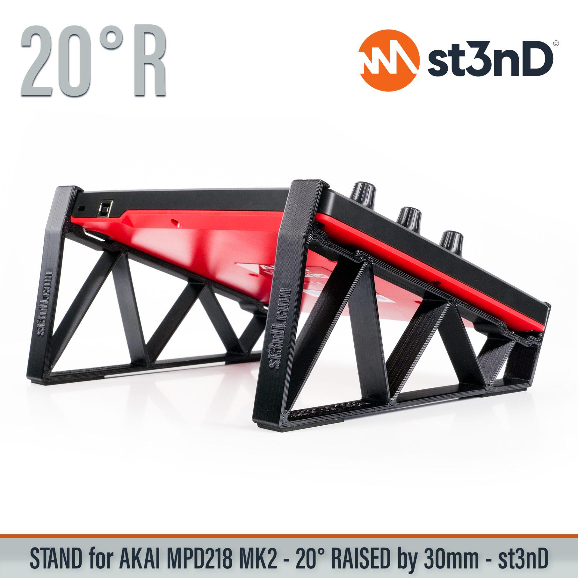 STAND for Akai MPD218 - 20 - Raised (by 30mm) - Etsy Israel