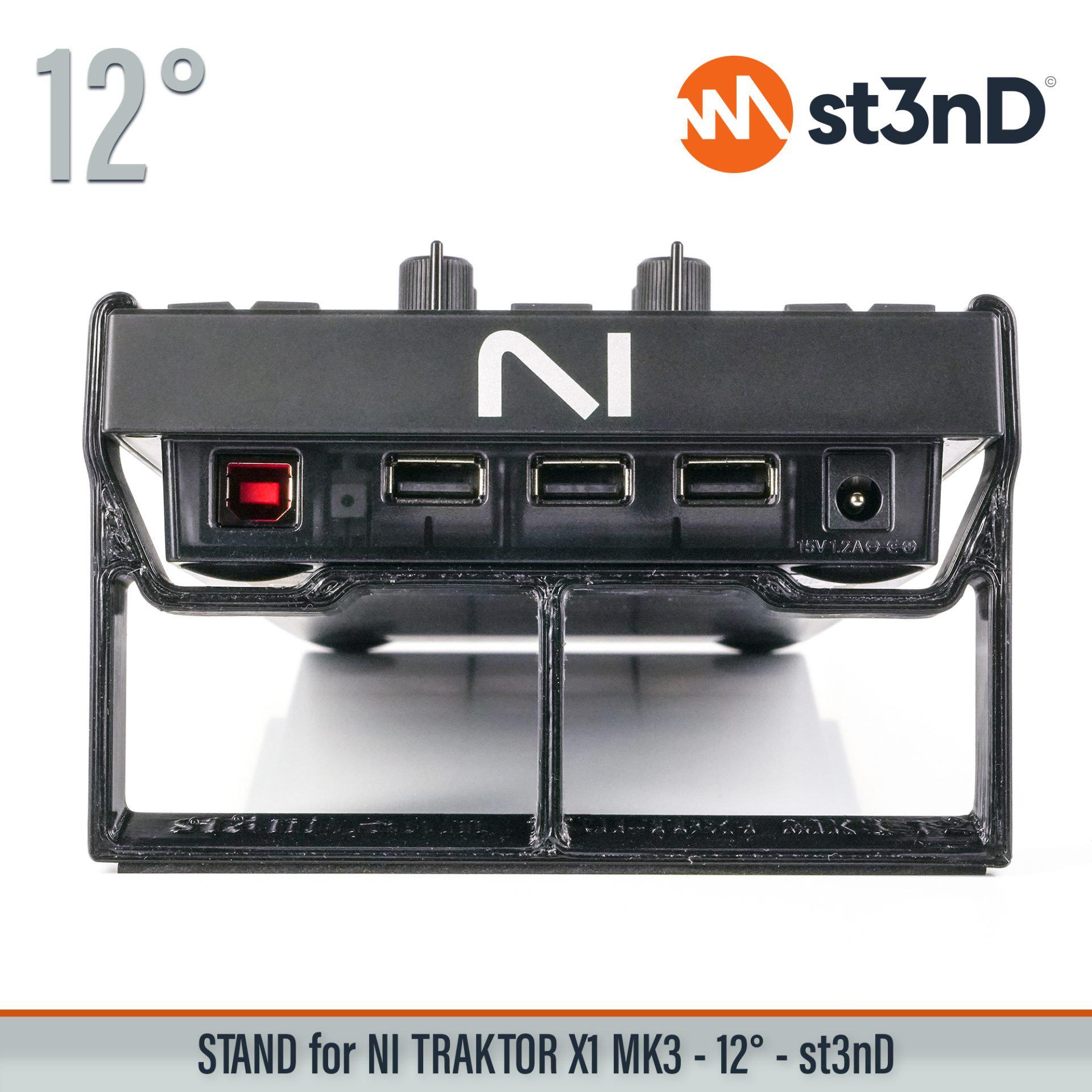 NATIVE INSTRUMENTS Traktor X1 MK3 / Z1 MK2 用スタンド - 12度