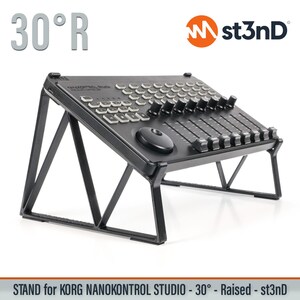 STAND for KORG NANOKONTROL Studio - 30 Degrees - Raised (by 60mm)