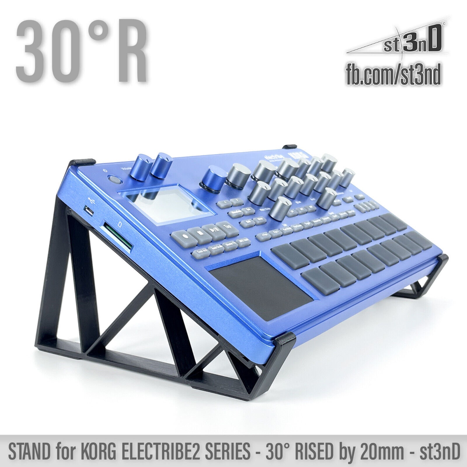 STAND für KORG ELECTRIBE 2 Serie 30 Grad Angehoben st3nD 100 