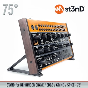 STAND for BEHRINGER CRAVE Edge Grind Spice - 75 degrees - 3d Printed - 100% satisfaction