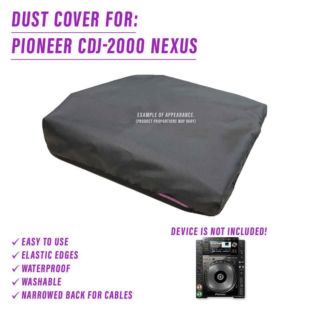 Decksaver Pioneer CDJ-2000NXS2 stofhoes