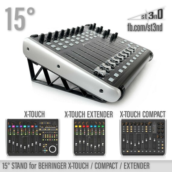 STAND for Behringer X-TOUCH / Compact / Extender 15 Degrees 3d 