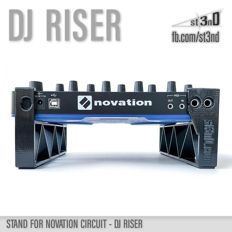 DJ RISER STAND for Novation Circuit 3d printed 100% Buyer Satisfaction image 4