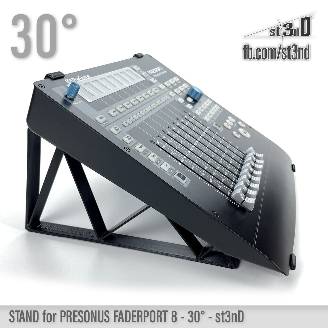 STAND for PRESONUS FADERPORT 8 - 30 Degrees - 3d Printed