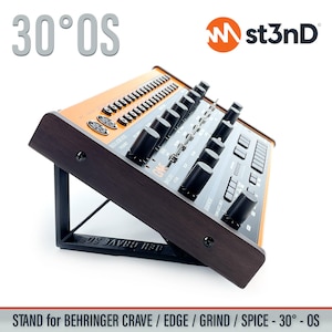 SOPORTE para BEHRINGER CRAVE Edge Grind Spice - 30 grados - Estilo abierto - Impresión 3D - 100% de satisfacción
