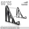 UNIVERSAL STAND for Synths \/ Controllers \/ Effects - 60 Degrees - Open Style - 3d Printed - 60L200F50 - st3nD product logo