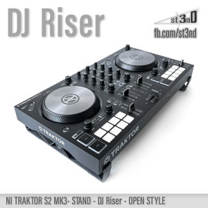 DJ RISER STAND for Ni Traktor S2 Mk3 - Open Style