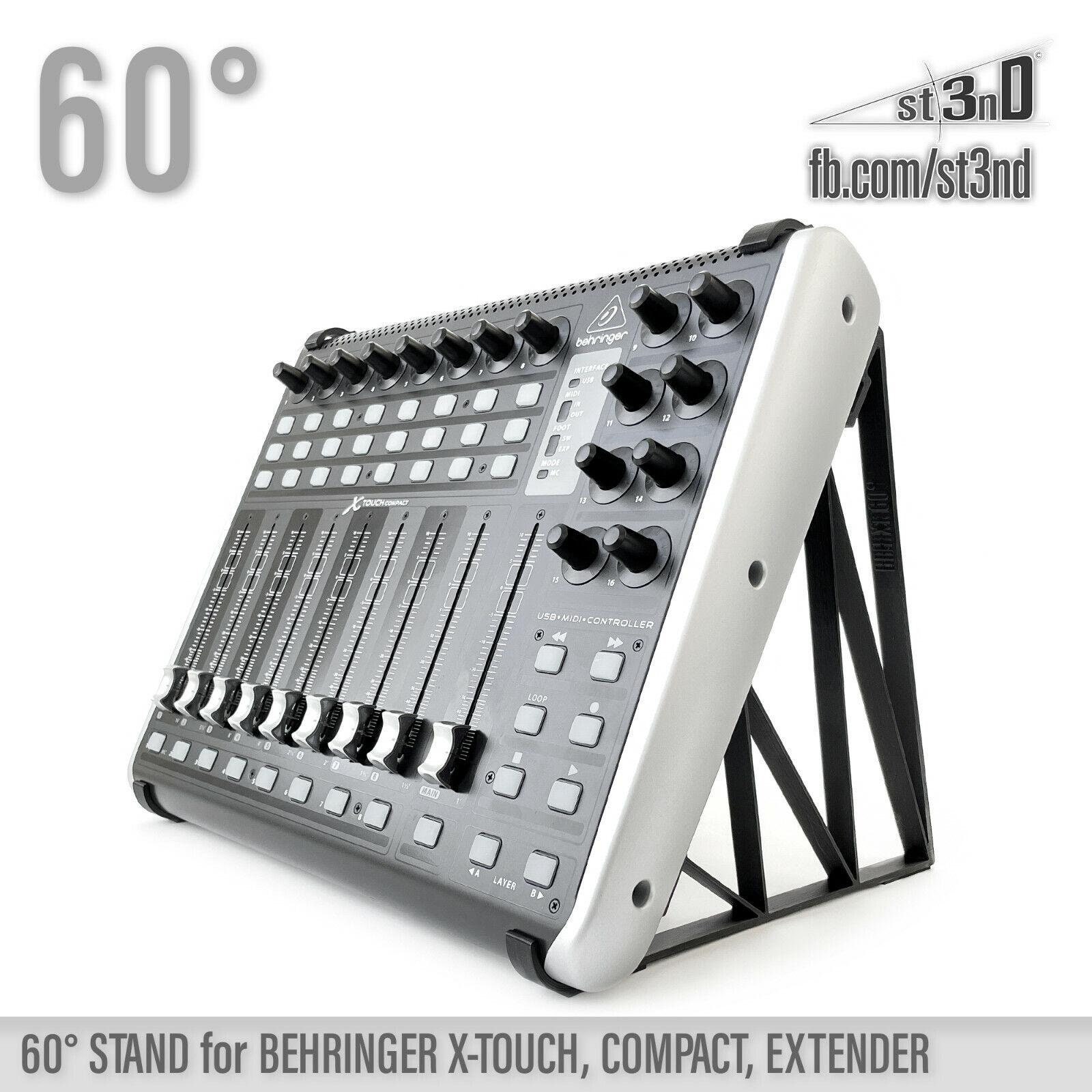 STAND for BEHRINGER X-TOUCH, Compact, Extender 60 Degrees 3d