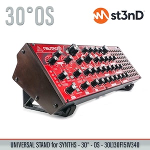 UNIVERSAL STAND for SYNTHS / Controllers - 30 Degrees - Os - 30l130f15w340 (Neutron / BeatStep Pro)