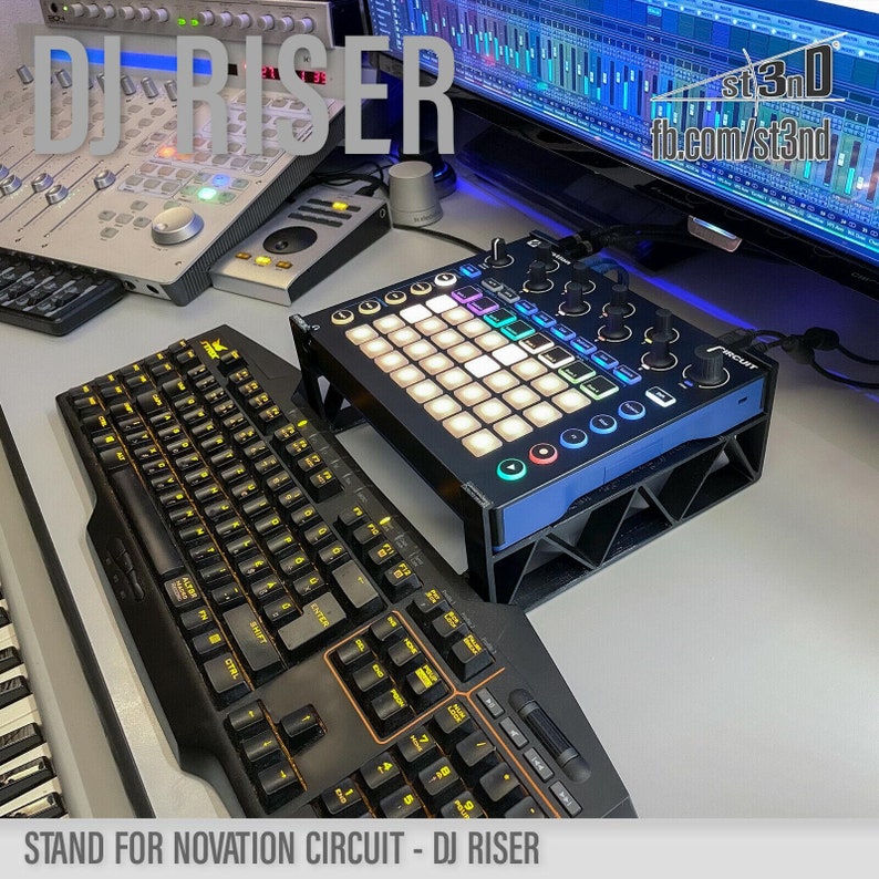 DJ RISER STAND for Novation Circuit 3d printed 100% Buyer Satisfaction image 8