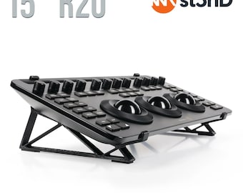 STAND for Blackmagic DaVinci Resolve Micro Color Panel - 15  Raised (by 20mm)