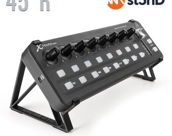 STAND for Behringer X-TOUCH MINI - 45 Degrees - Raised (By 30mm) - st3nD - 3D Printed