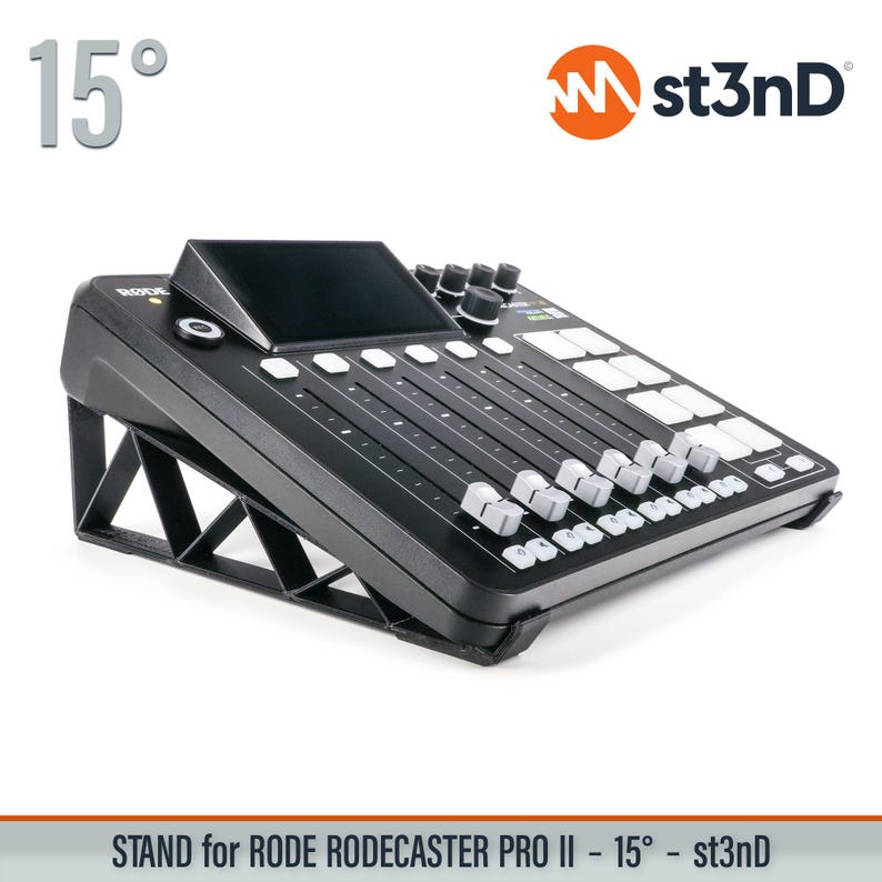 Push Bail Rode STAND for RODE RODECASTER Pro 2 - 15 Degrees - Etsy