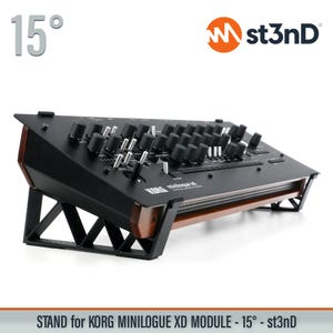 STAND for KORG MINILOGUE Xd Module - 15 degrees