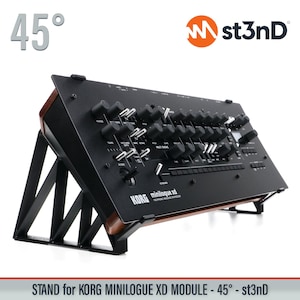 STAND for KORG MINILOGUE Xd Module - 45 degrees