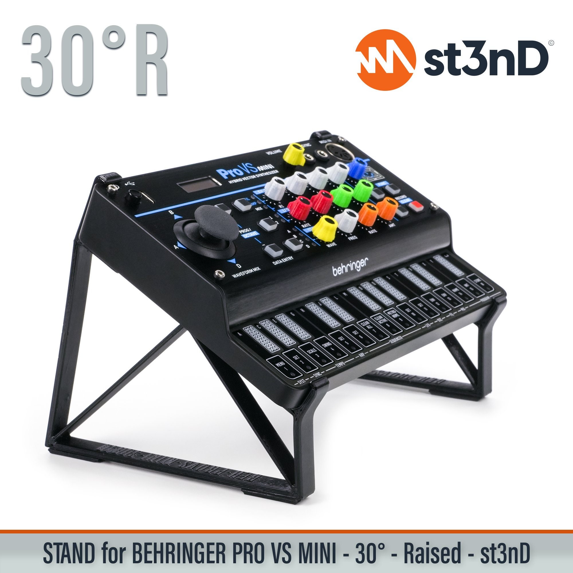 STAND for Behringer PRO VS Mini - 30 Degrees - Raised (by STAND for Behringer PRO VS Mini - 30 Degrees - Raised (by