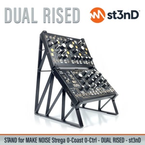 2TIER RAISED STAND for Make Noise 0-coast, 0-ctrl, Strega