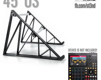 STAND for Akai MPC ONE (and other devices: check dimensions) - 45 Degrees - Open Style - 3d Printed - st3nD