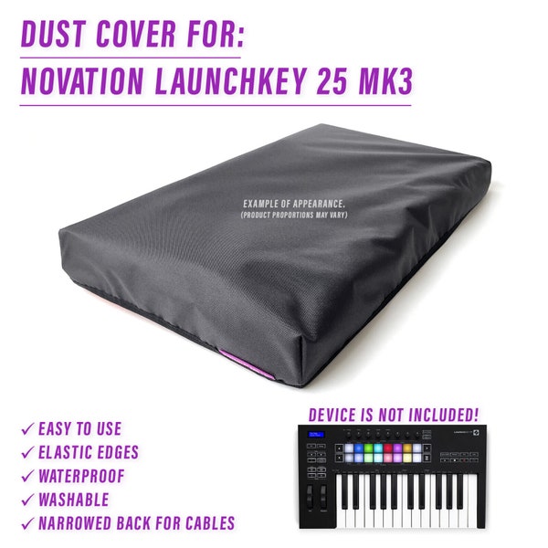 DUST COVER for Novation LAUNCHKEY 25 Mk3