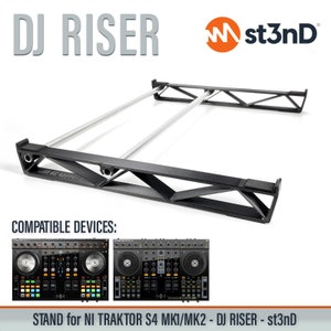 DJ RISER STAND for Ni Traktor Kontrol S4 Mk1 / Mk2