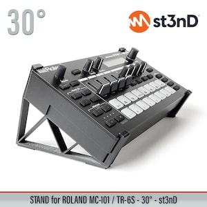 STAND for Roland MC-101 / Tr-6S / VT-4 - 30 Degrees - 3d Printed - 100% Buyers Satisfaction - st3nD