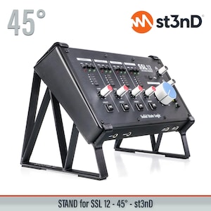 STAND for Solid State Logic SSL 12 Audio Interface - 45 Degrees  - Raised
