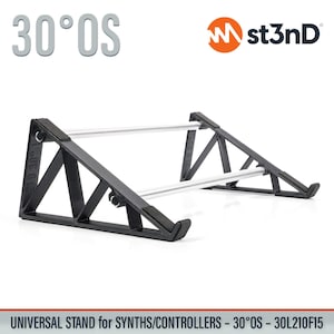UNIVERSAL Ständer für SYNTHS / Controller - 30 Grad - Open Style - 30l210f15 (LinnStrument 128)