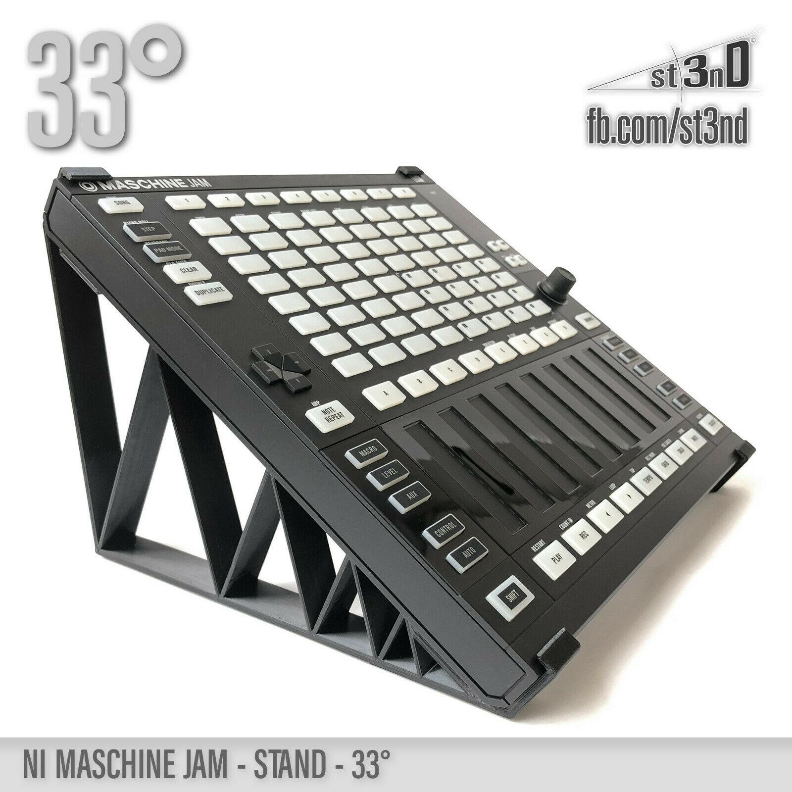 STAND BUNDLE for NI Maschine Jam + Mk3 - 30 Degrees - 3d STAND BUNDLE for NI Maschine Jam + Mk3 - 30 Degrees - 3d