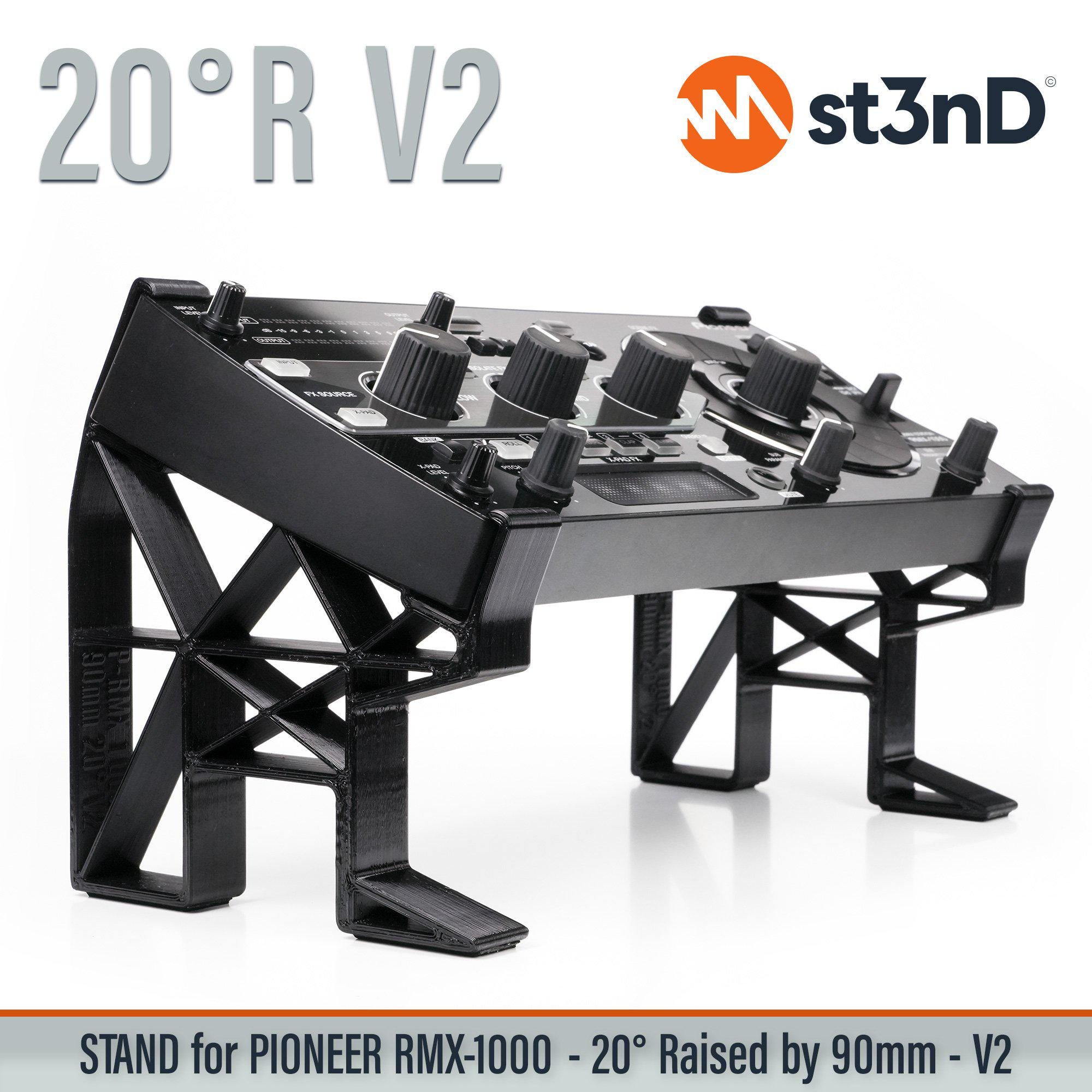 STAND for PIONEER RMX-1000 - 20 Degrees - Raised (by 90mm) V2 - Etsy