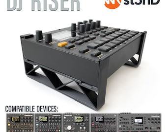 Support DJ RISER pour Elektron Digitakt / Digitone / Syntakt / Analog Heat Mk1 & Mk2 / Octatrack Mk2