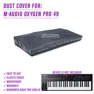 DUST COVER for M-AUDIO Oxygen Pro 49