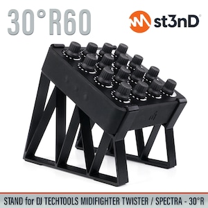 STAND for DJ TechTools Midi Fighter Twister / Spectra - 30 Degrees Raised by 60mm