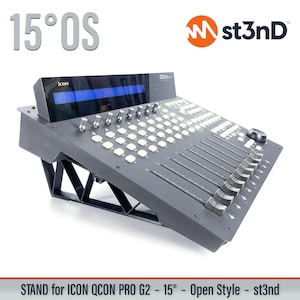 Soporte para iCON QCon Pro G2 - 15 grados - Estilo abierto