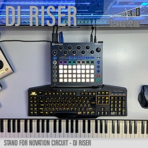 DJ RISER STAND for Novation Circuit 3d printed 100% Buyer Satisfaction image 7