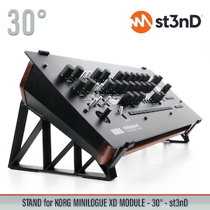 SOPORTE para módulo KORG MINILOGUE Xd - 30 grados