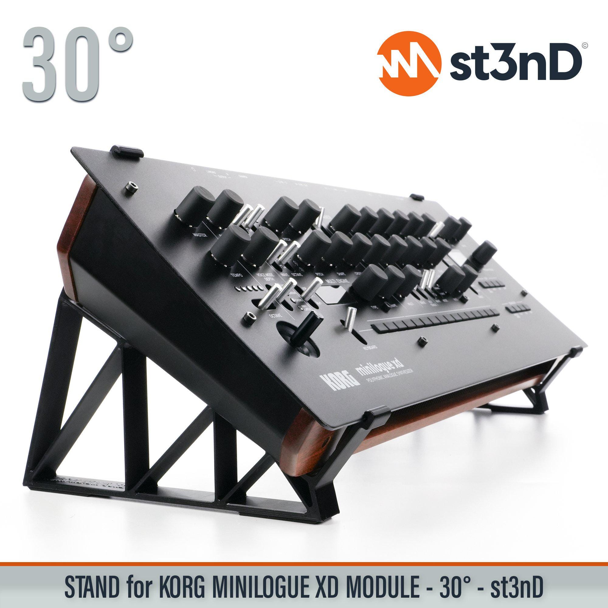 STAND for KORG MINILOGUE Xd Module - 30 Degrees - Etsy